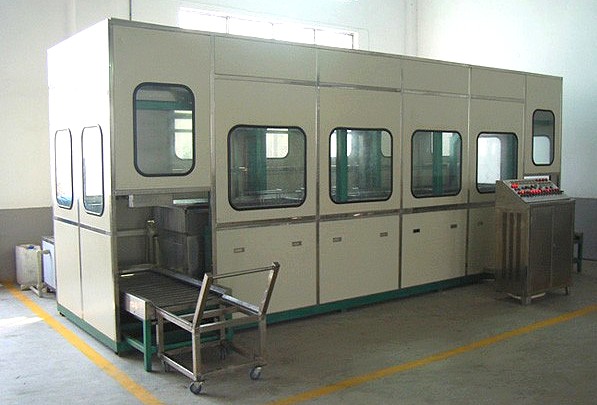 Hot air drying chamber