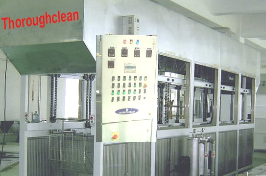 Hot air drying chamber