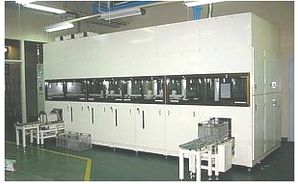 Hot air drying chamber