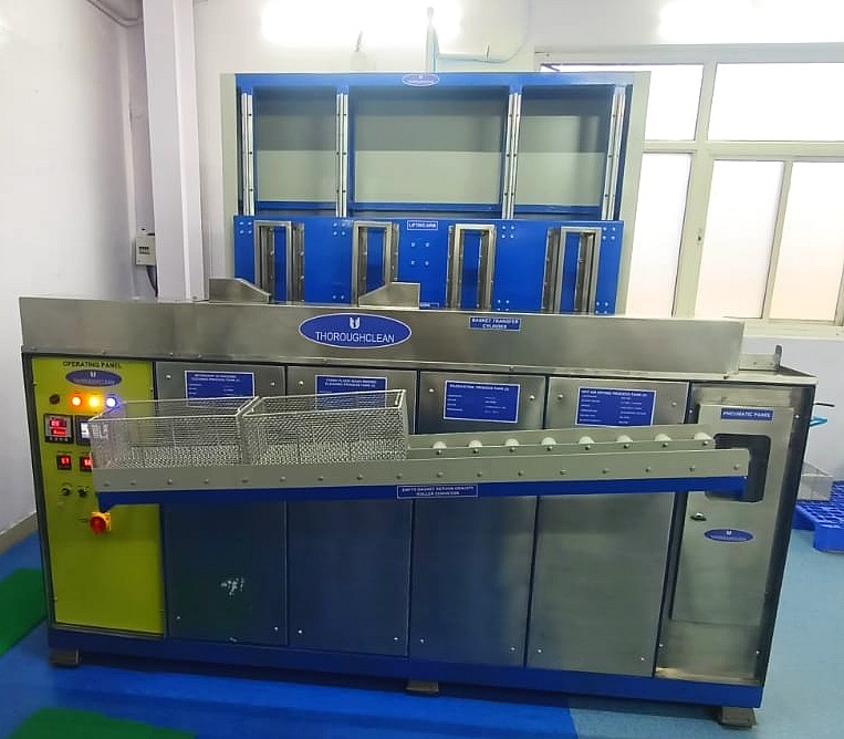 Hot air drying chamber